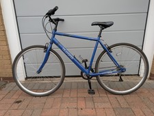 Apollo Transfer Mens 18 Speed Hybrid Bike Blue - 21" L Frame 