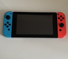 NINTENDO SWITCH V2 Improved Battery handheld console with Neon Red Blue Joycons