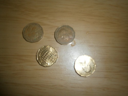 Various 3 pence - , vintage
