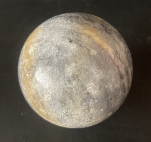 Granite marble polished orb - marble,
