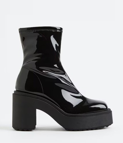 New black patent chunky - new,