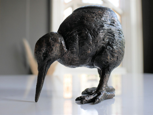 Unusual antique bronze - bronze, bird