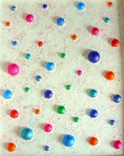 Multicolour Abstract Framed