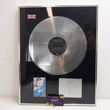 Diana Ross, The Force Behind the Power - EMI Records Platinum Record Award