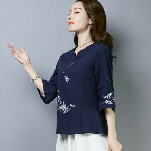 Ladies floral embroidery - ladies,