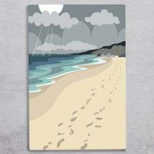 Footprints Ceramic Tile