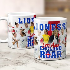 Lionesses Mug Womens England