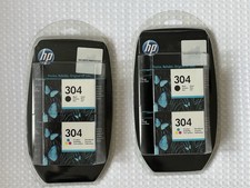 2 x HP 304 Black & Tri Colour