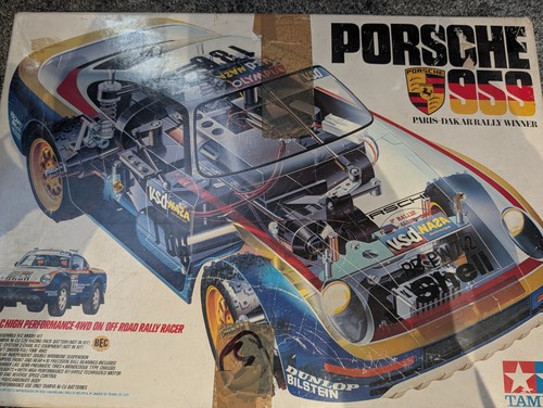 Tamiya porsche 959 vintage - porsche,