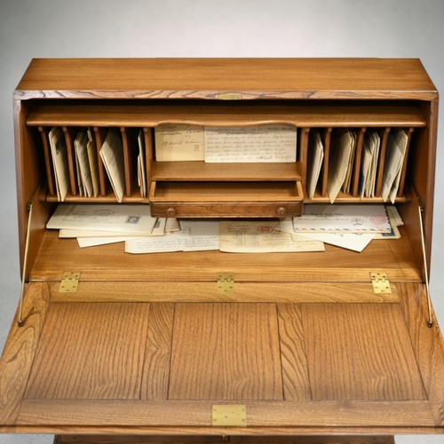Ercol connoisseur bureau with - connoisseur,