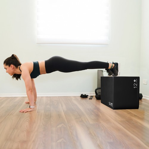 Foam plyometric box w - 3,