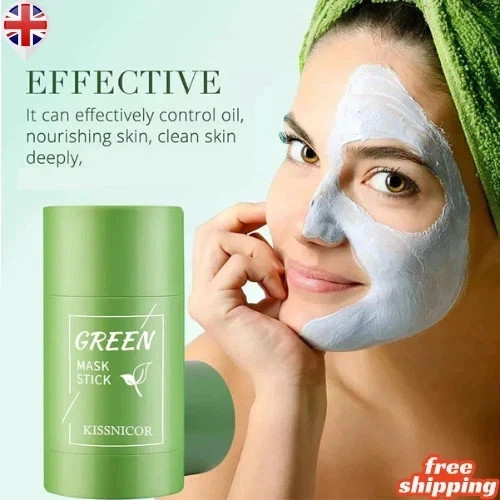 Green tea mask - tea, stick