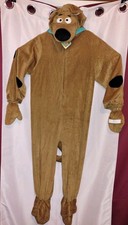 Kids Hooded Scooby Doo Halloween Costume Size Large 