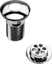 Bristan W BATH05 C Round Push