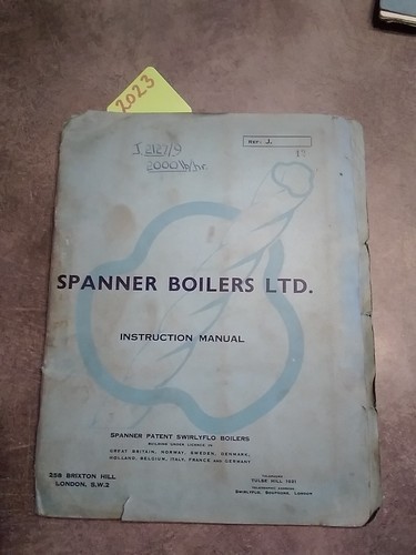 Spanner boiler swirlyflo oil - swirlyflo,