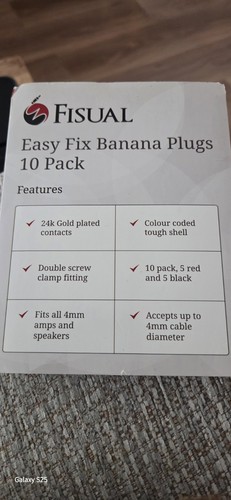 Fisual banana plugs easy - fisual,