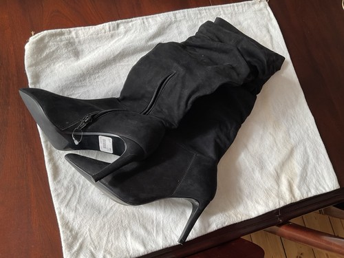 Dune london black leather - dune,