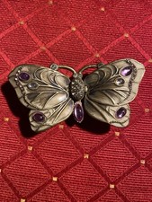 Vintage Enamel & Rhinestone