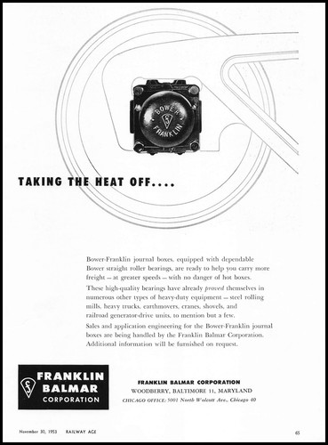 1953 franklin balmar - franklin, corp