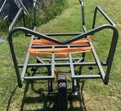 Metal fishing trolley - metal, barrow