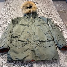 Vintage parka jacket m - parka,