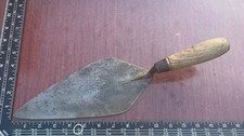 WHS Bricklayers Trowel Hunt & sons Brades 11in - Vintage old Tool
