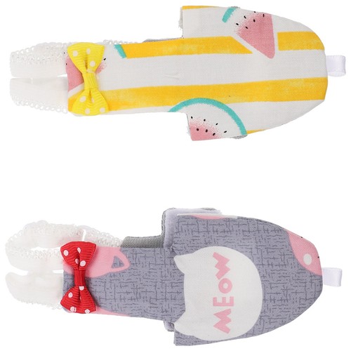 2pcs creative pet bird clothes - 2pcs,