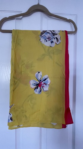 New joules yellow floral - new,