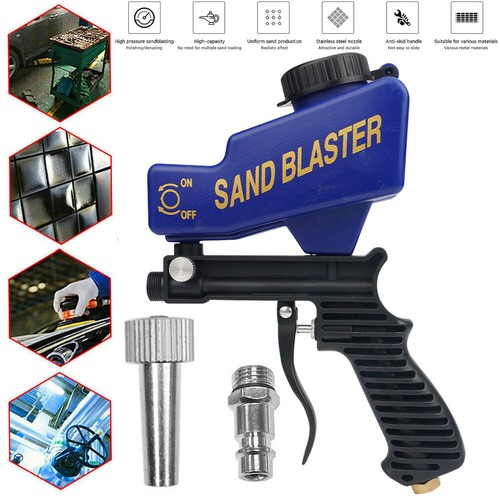 Gravity air sandblasting - gravity,
