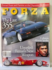 Forza Magazine June 2000 #23 Cover The Last Ferrari F355  & Coburn's Spyder 189g