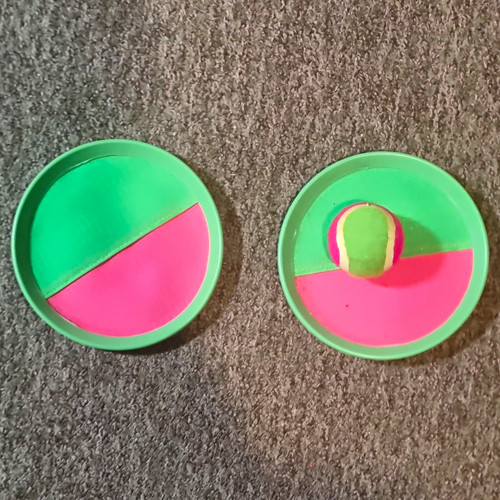 Paddle catch ball game set - set,, 2