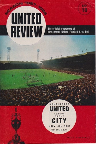 Football programme man utd - programme,