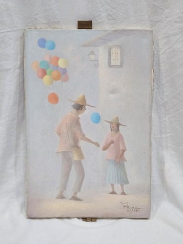 Original oscar parra oil - oscar,