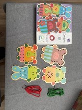 Djeco Wooden Lacing Toy