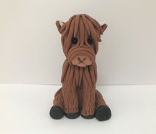 Handmade Edible Highland Cow