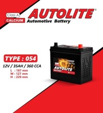 12V Car Battery, Type 054