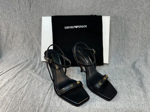 Emporio armani leather sandal - armani,