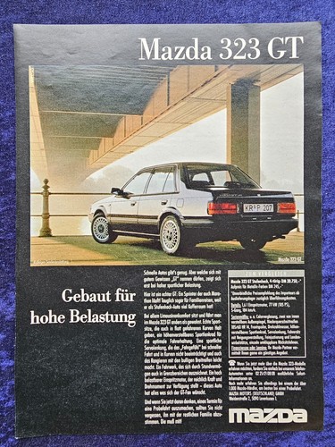 1986 mazda 323 - gt, original
