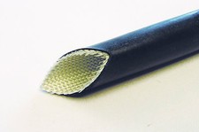 Silicone coated glass fibre - coated,