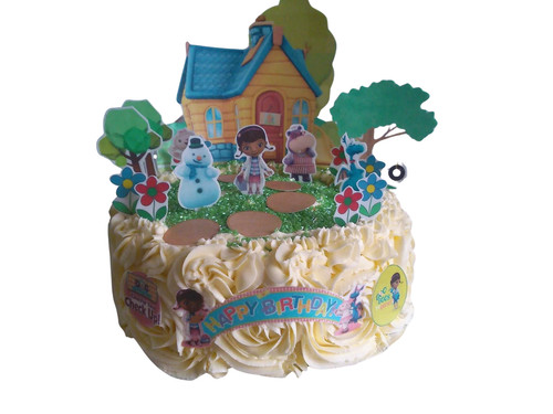 Doc mcstuffins scene wafer - scene,