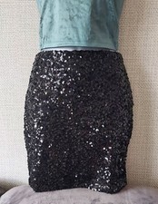 Pixie Daisy Black Glitter Mini