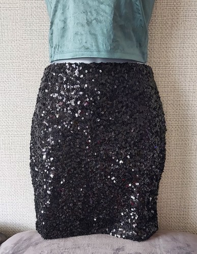 Pixie daisy black glitter - black,