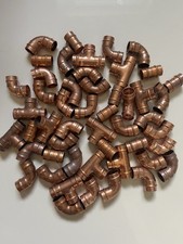 50 x 15mm Solder Ring Fittings Pack Job Lot - Yorkshire Type - Copper - Plumbing