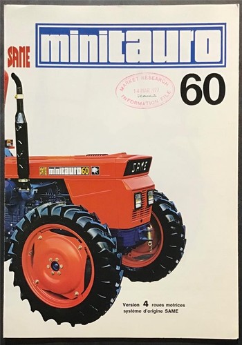 Same minitauro tractor - minitauro, 60