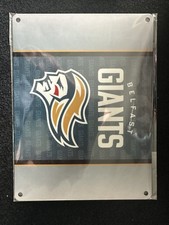 Belfast giants metal sign - metal,