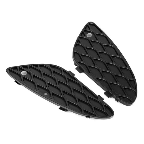 Front bumper grille cover - bumper, pair