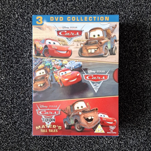 Disney pixar cars dvd box - disney,