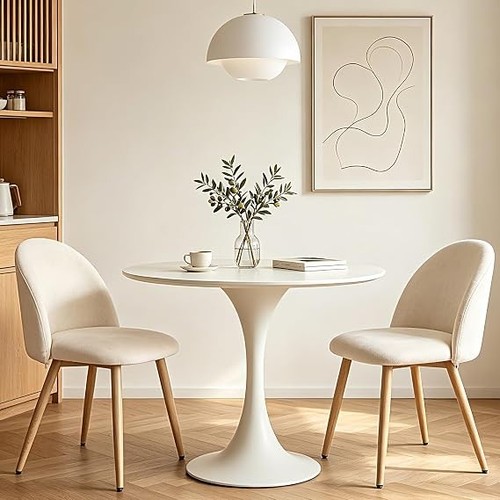 Lightdot velvet dining chairs - dining,