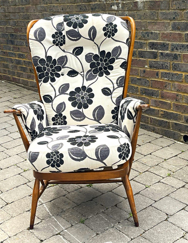 Mid century ercol upholstered - mid-century,