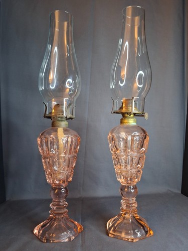 Vintage pink pressed glass - vintage,
